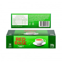 Red Rose Tea 100 Tea Bags - Black Tea